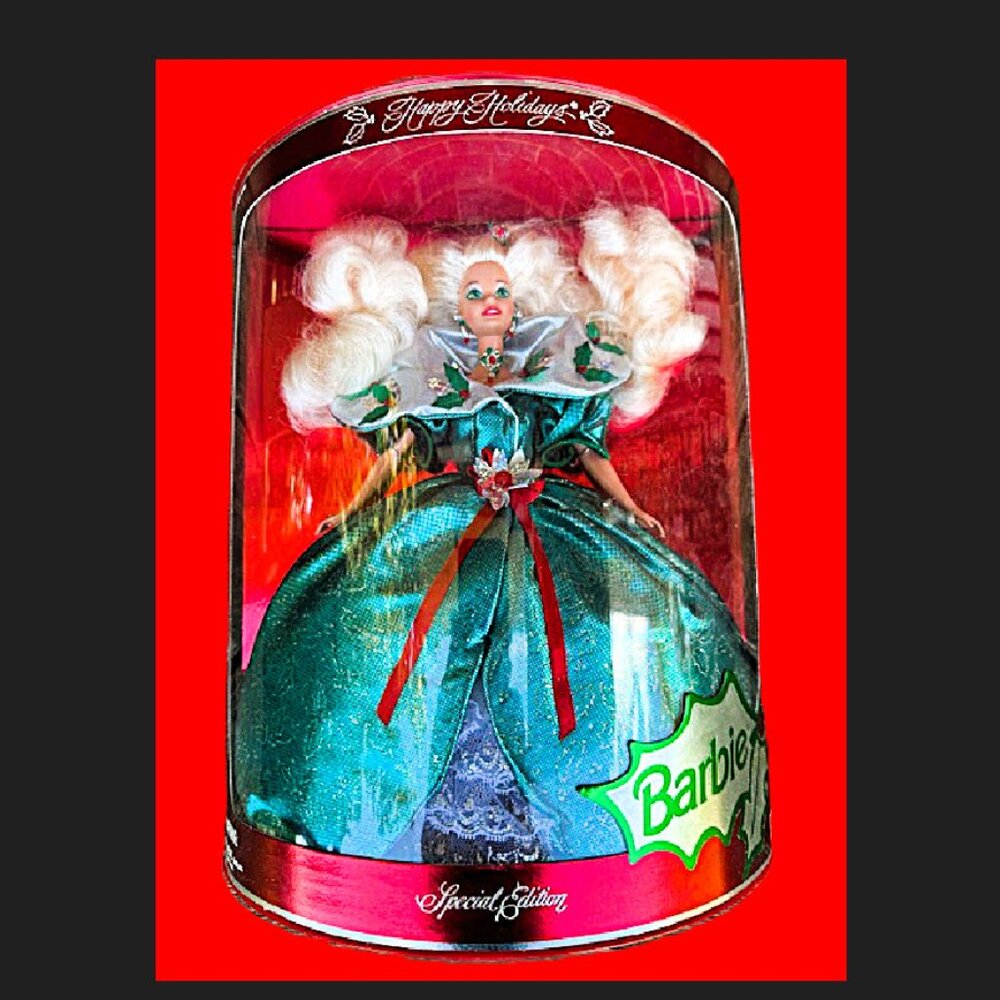 1995 Vintage Holiday Barbie RARE CIB SEALED